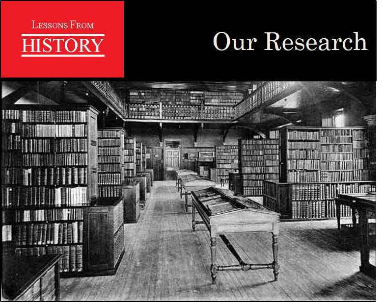 Historical research Lessons From History